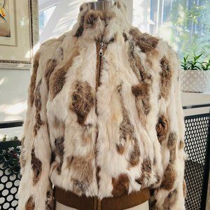 Vintage Wilsons Leather Fur Bomber - image 1